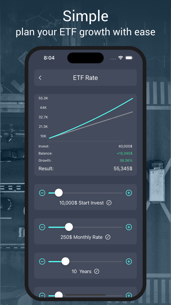ETF Calculator Pro Savingsplan