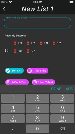 Game screenshot Staty - Statistics Calculator mod apk