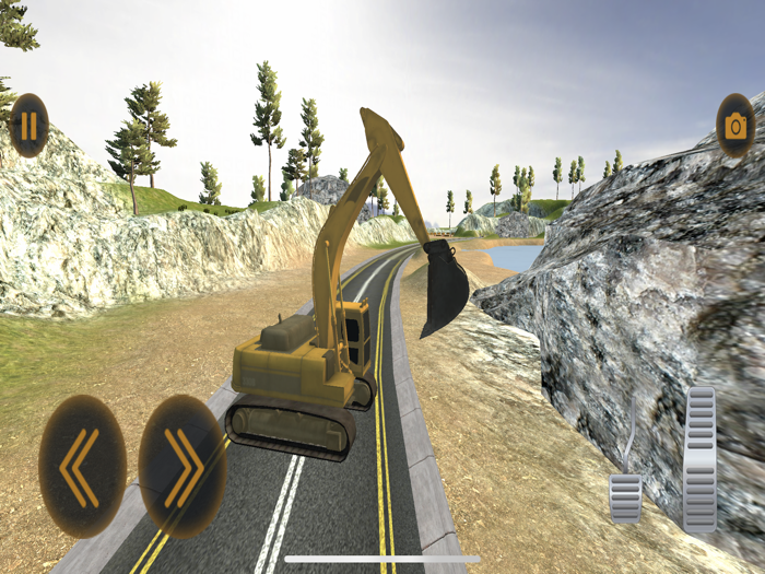 Excavator Crane Driving Sim
