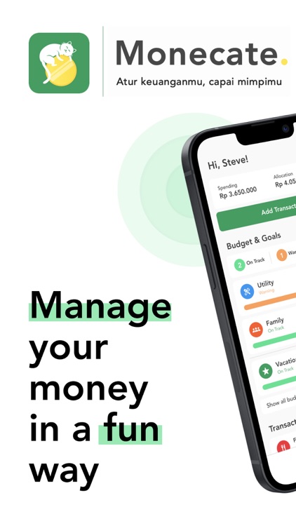 Monecate: Money Manager