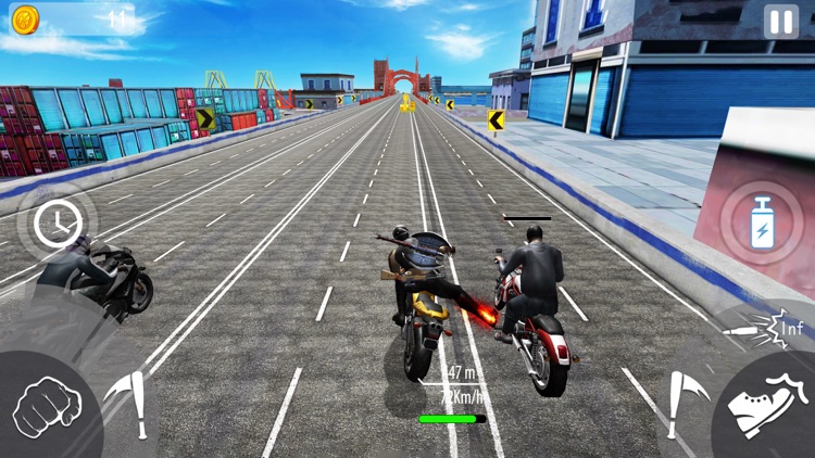 Crazy Moto- Bike Shooting Game