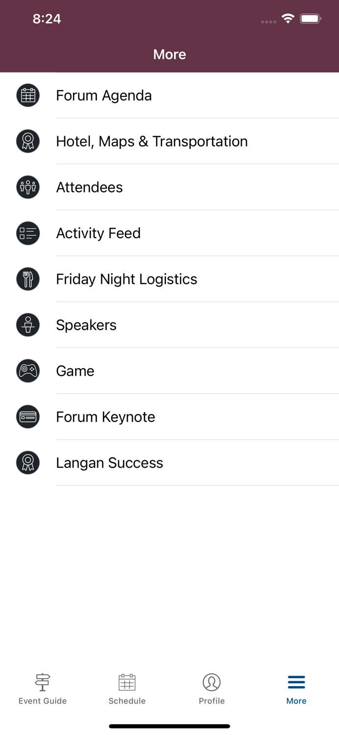 Langan Event Access