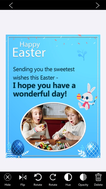 Easter Greeting Photo Frames