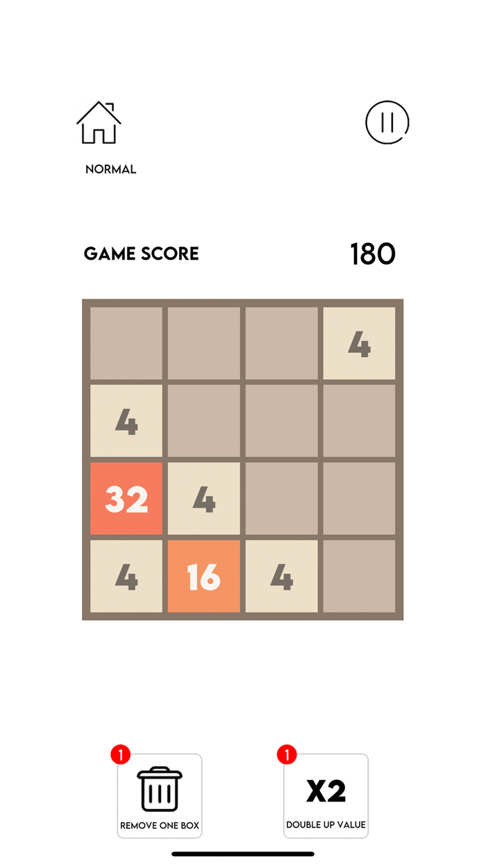 2048 Challenge Easy Hard