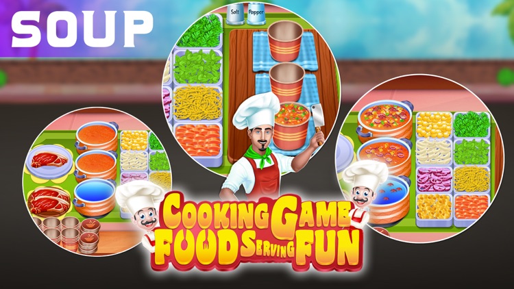 Cooking Games Food Serving Fun screenshot-3