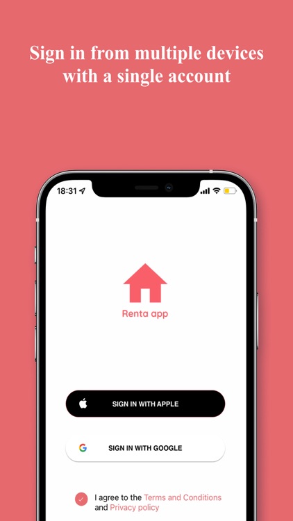 Renta App for rental property