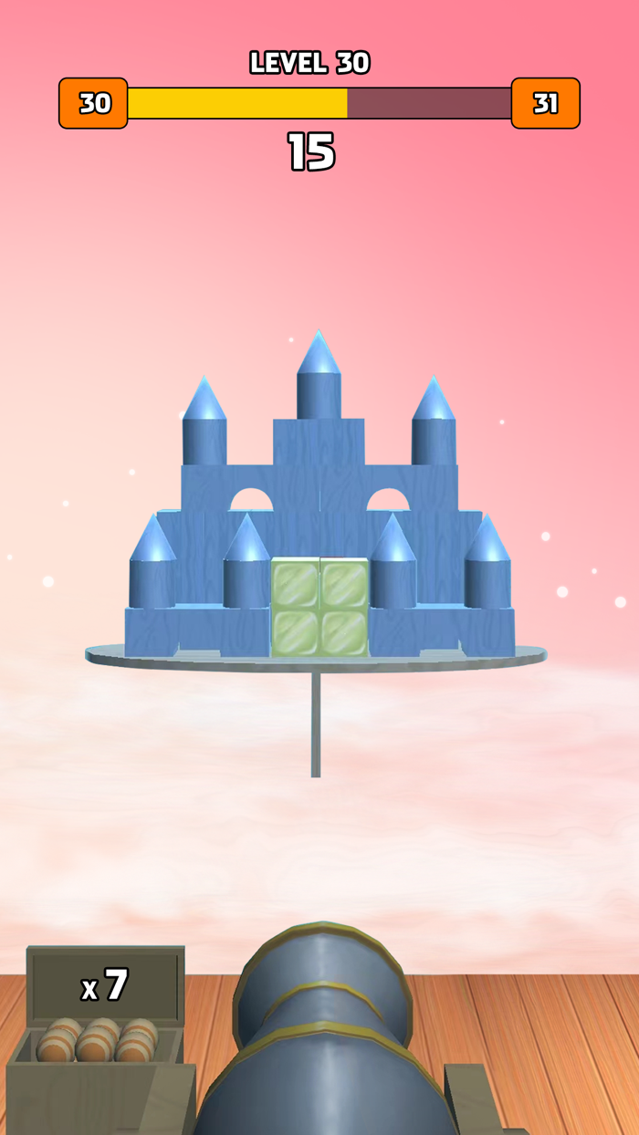 Knock‘em down Ball Shooting