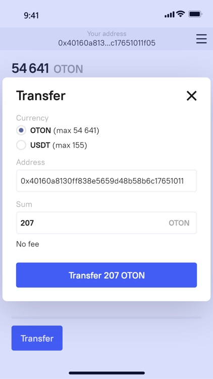 OTON Mobile Wallet