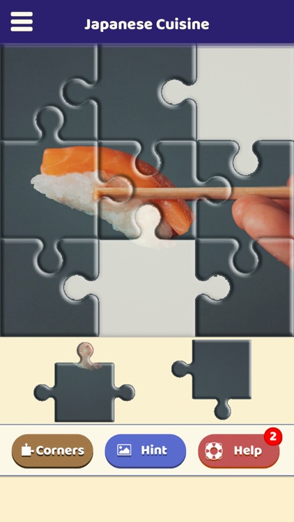 Japanese Cuisine Puzzle