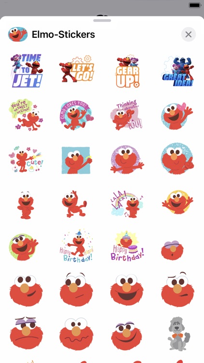 Elmo Stickers