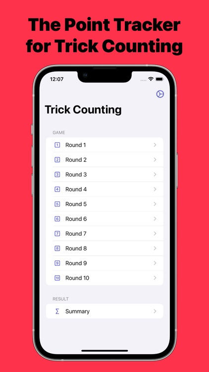 Trick Counting - Point Tracker