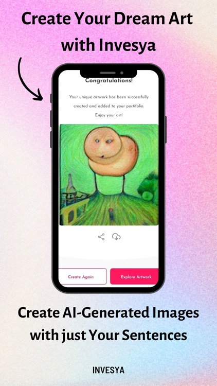 Invesya - Dream Art Generator screenshot-5
