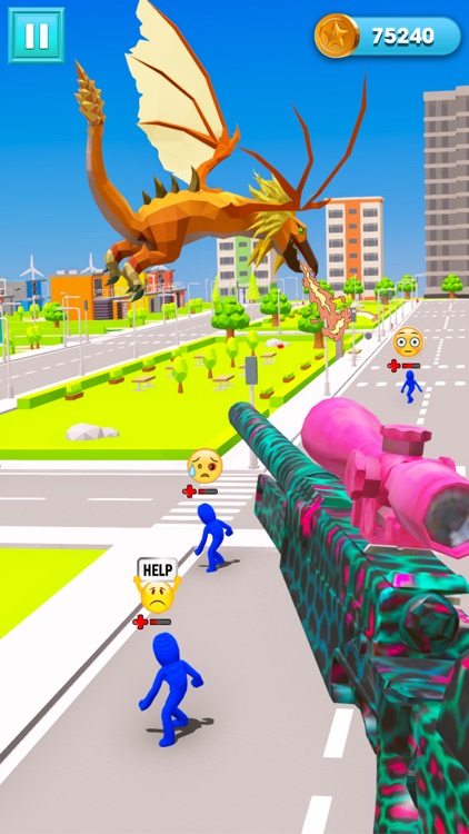 Giant Wanted Monsters Shooter screenshot-3