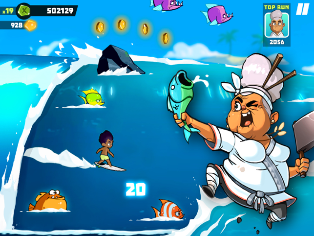 ‎Sushi Surf - Endless Run Fun Screenshot