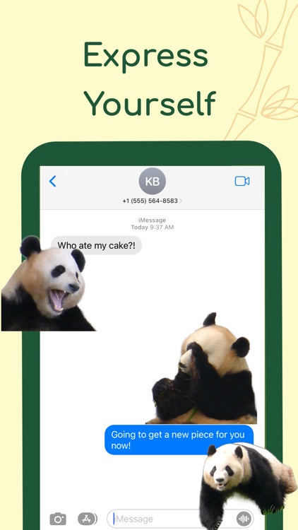 Real Panda Stickers