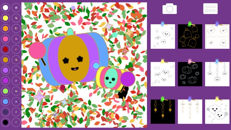 Halloween Coloring Kid Toddler screenshot-4