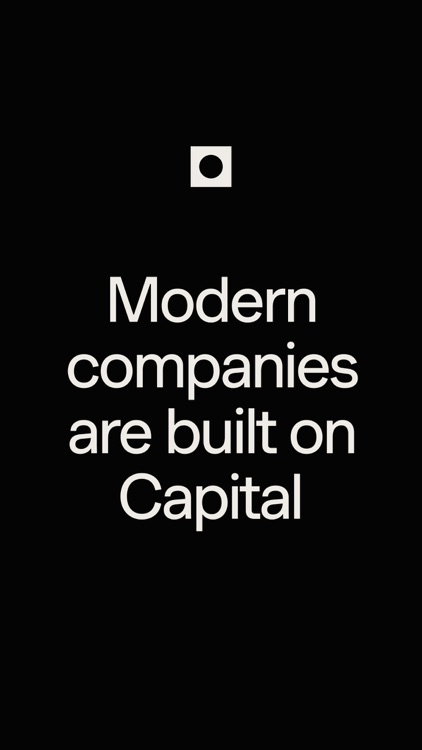 Capital — Banking for Founders