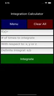 integration calculator iphone screenshot 3