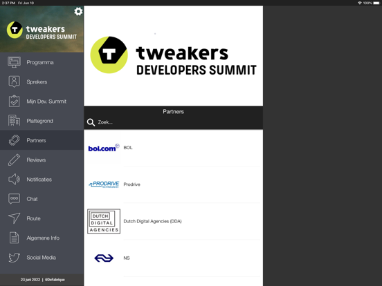 Tweakers Developers Summit '22 screenshot 2