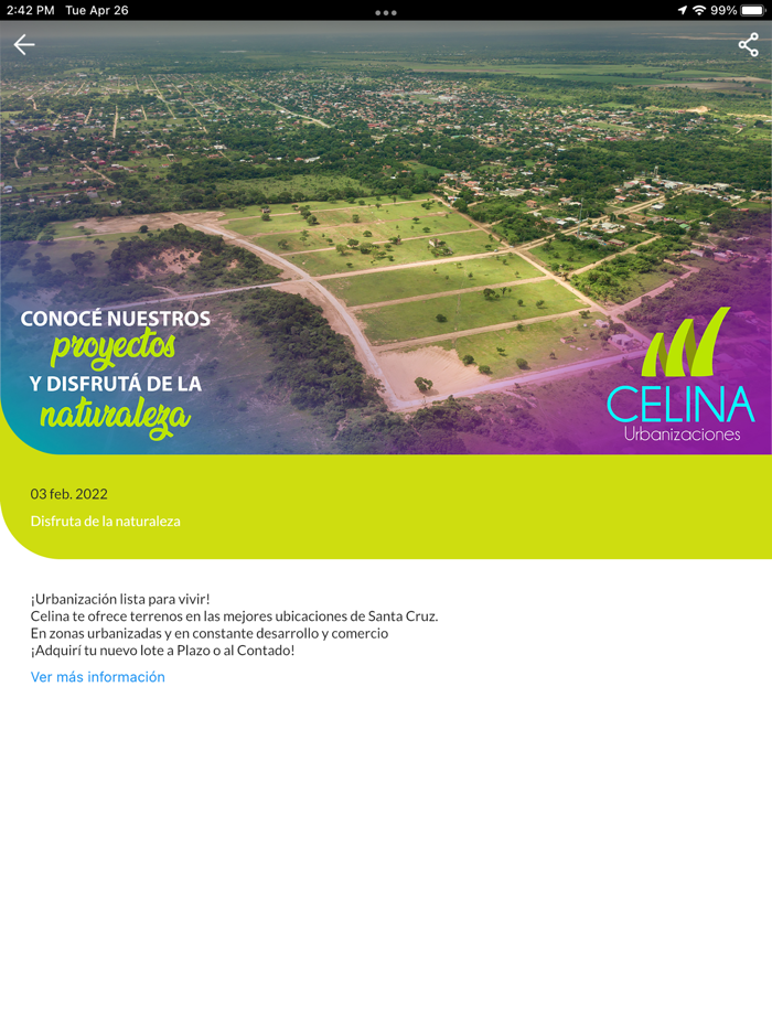 Celina Urbanizaciones