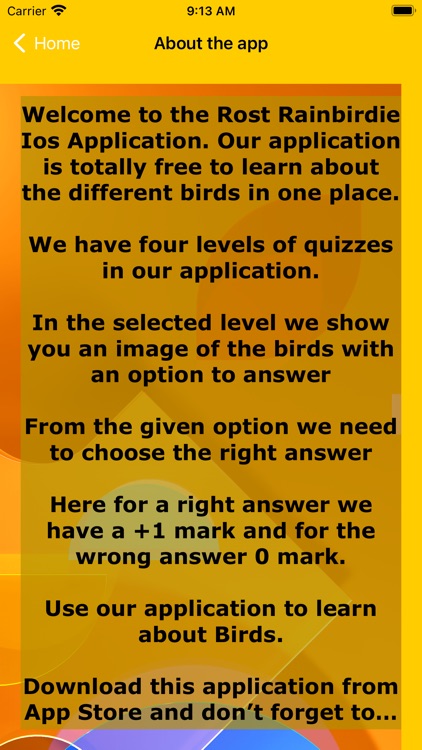 Rost Rainbirdie screenshot-4