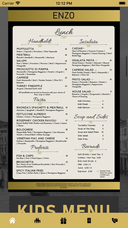 ENZO Italian Restaurant screenshot-4