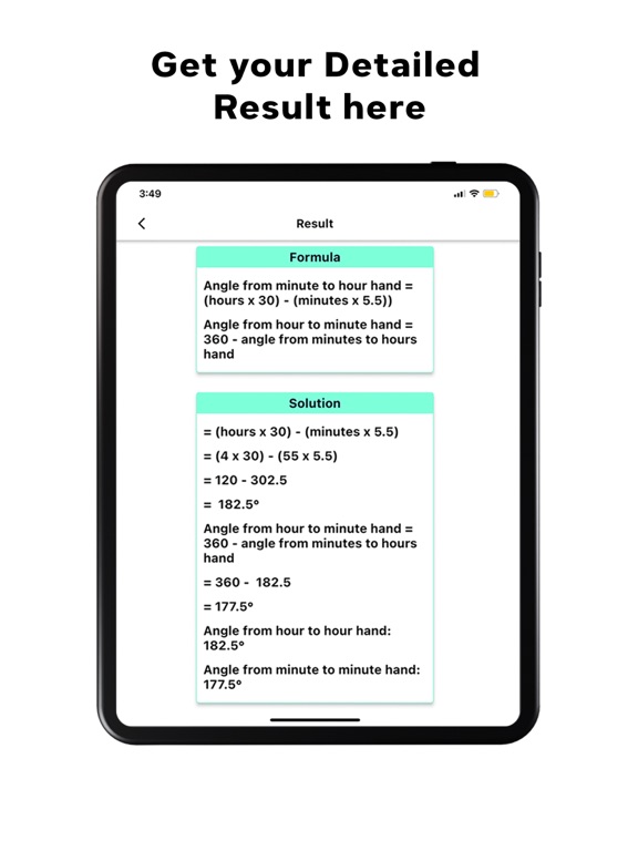 Clock Angle Calculator screenshot 3