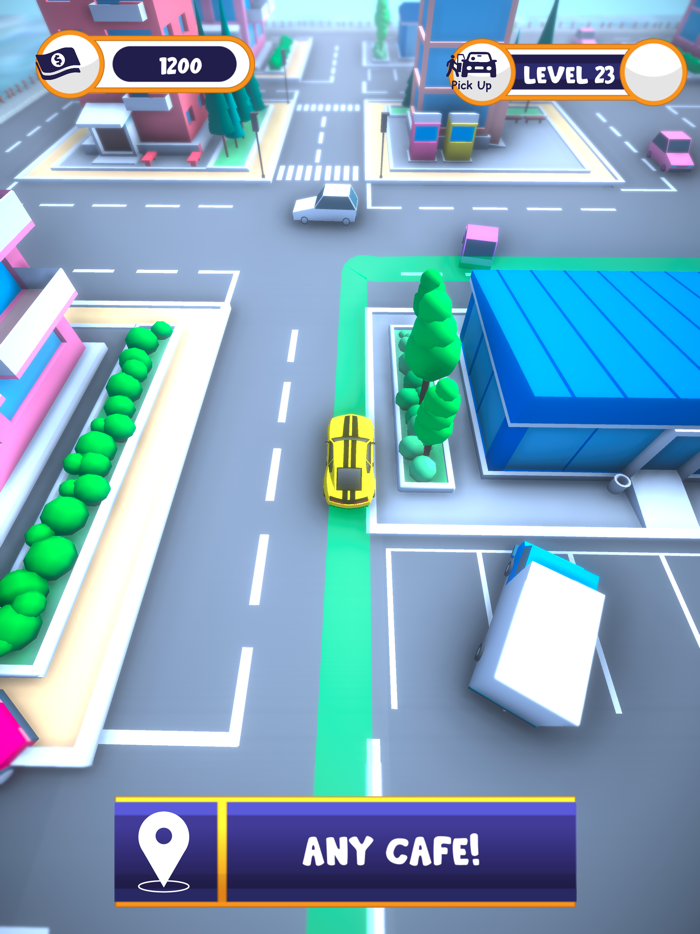 Crazy Taxi Driver Pick Me Up