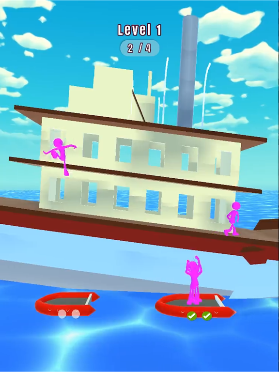 Rescue Boat 3D screenshot 2