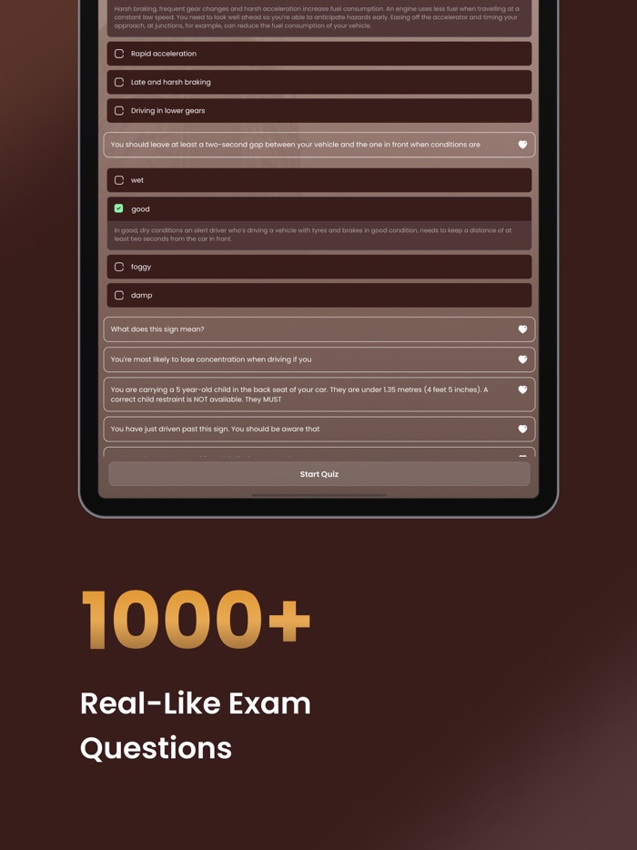 Driving Theory Practice Test