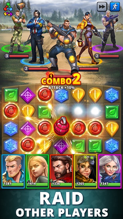 Puzzle Combat: Match-3 RPG screenshot-3