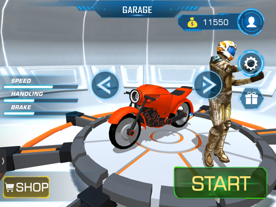 SuperHero Bike Stunt Racing Go screenshot 2