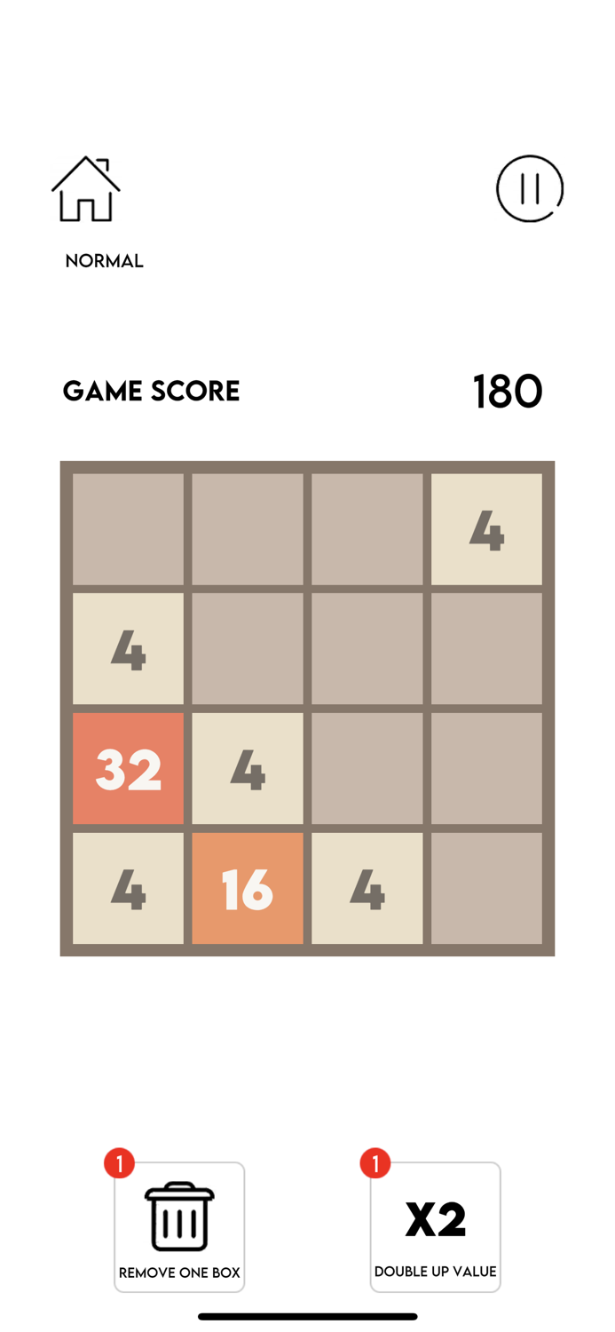 2048 Challenge Easy Hard