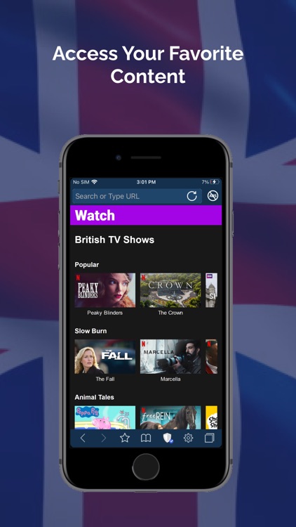 VPN UK Best Private Browser screenshot-4