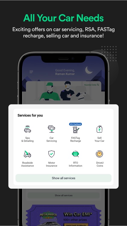 DriveU: Car Drivers & Services