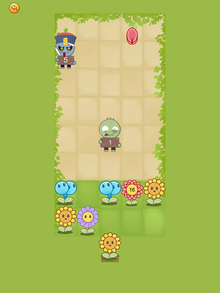 花花僵尸 - 合成策略打僵尸游戏