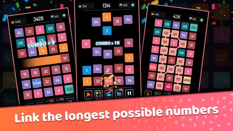 Merge number: Math game puzzle screenshot-5