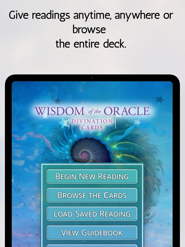 Wisdom of the Oracle Cards on the App Store