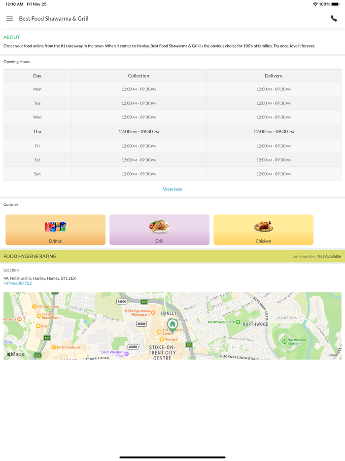 Best Food Shawarma and Grill