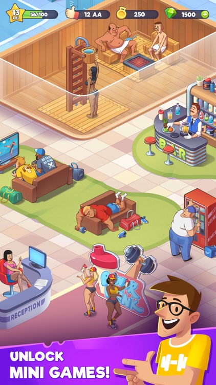 Gym bunny: Idle tycoon game