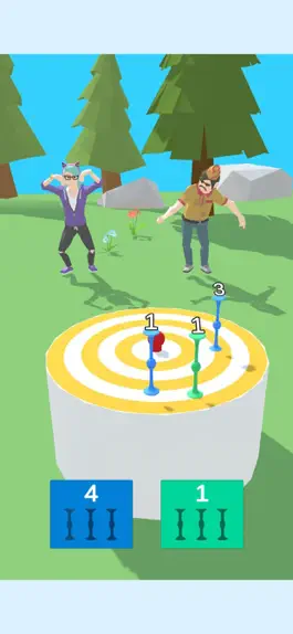 Game screenshot Sticky Pop Darts 3D hack