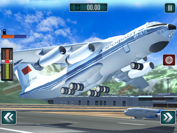 Jeux davion de simulateur de