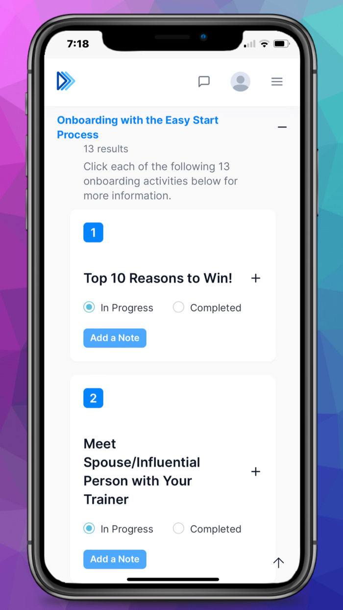 Alexi WFG/WSB Easy Start App