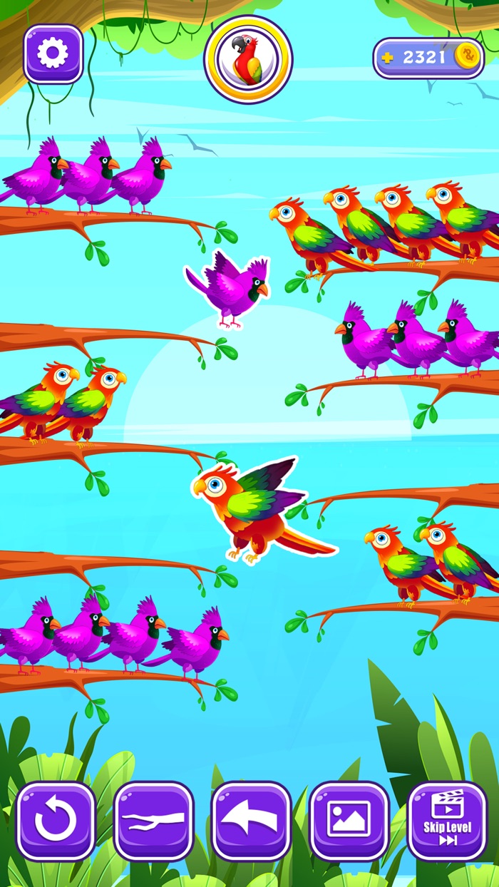 Color Bird Sort Puzzle Games