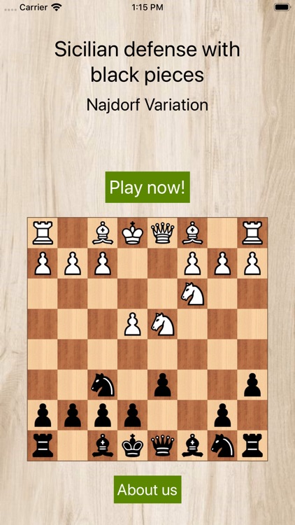 Najdorf Variation