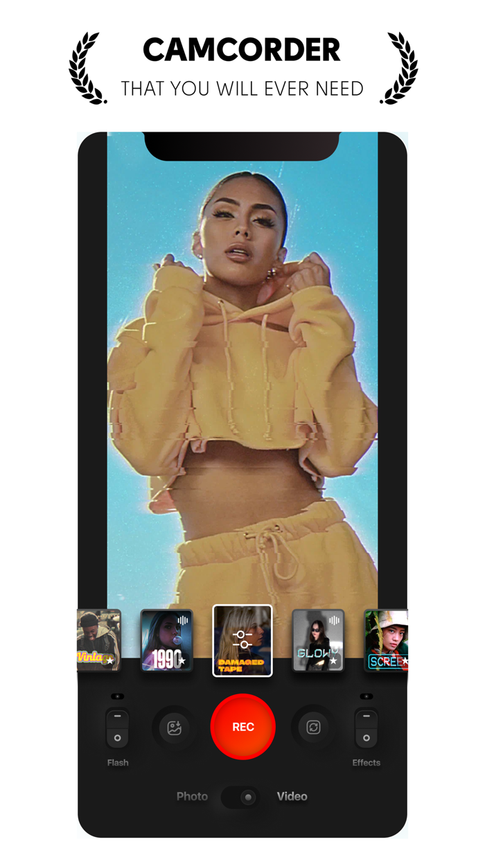 CamOn－90s vhs filter camera