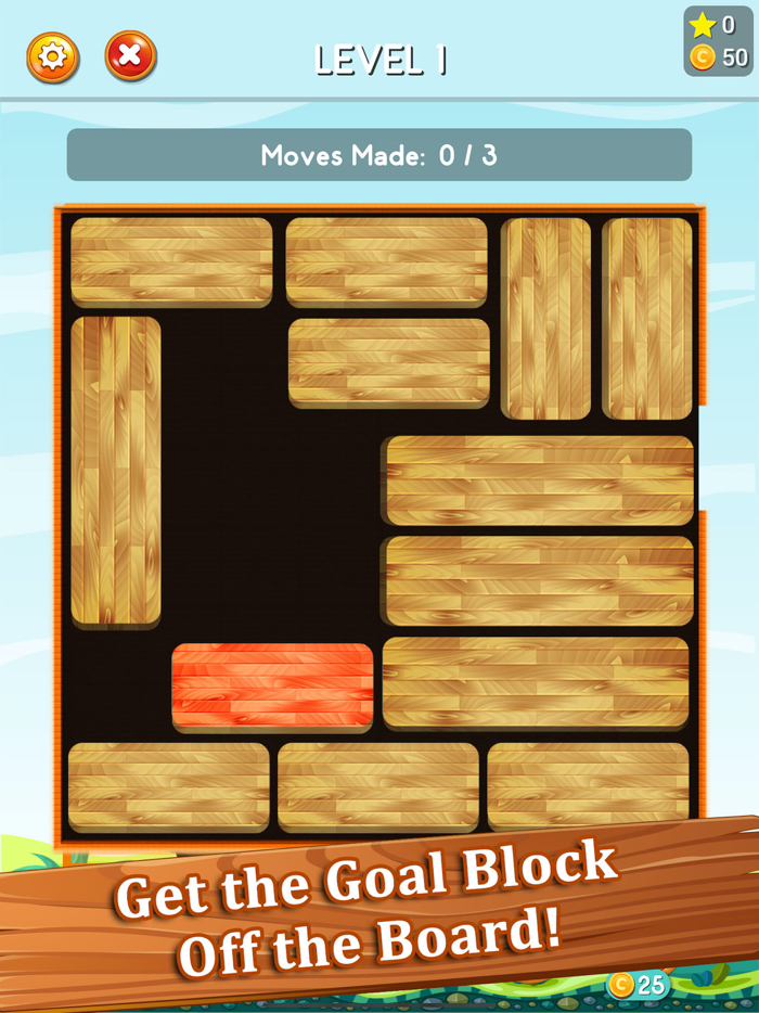 Move Block Unblock SlidePuzzle