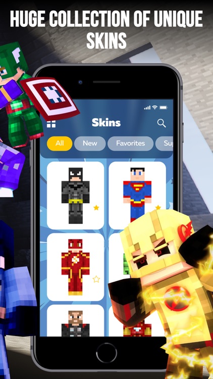 Superhero Skins for Minecraft. screenshot-4