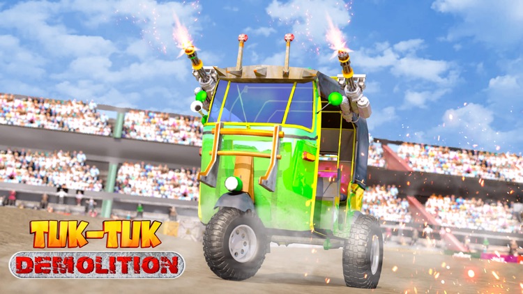 Tuk Tuk Demolition Derby Fight screenshot-4