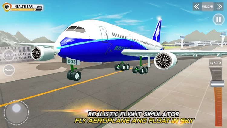 Arline Flight Simulator Games screenshot-3